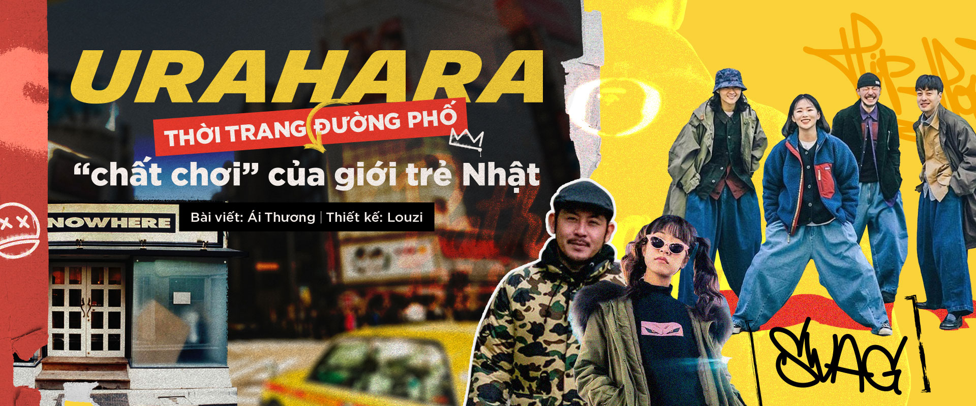 Urahara: Thời trang đường phố “chất chơi” của giới trẻ Nhật.